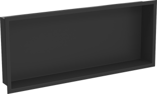 Mexen X-Wall-R nástěnná police s límcem 75 x 30 cm, černá - 1970753010