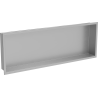 Mexen X-Wall-R výklenková police s límcem 90 x 30 cm, inox - 1910903010