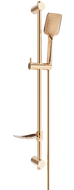 Mexen DF62 posuvná sprchová sada, růžové zlato - 785624582-60
