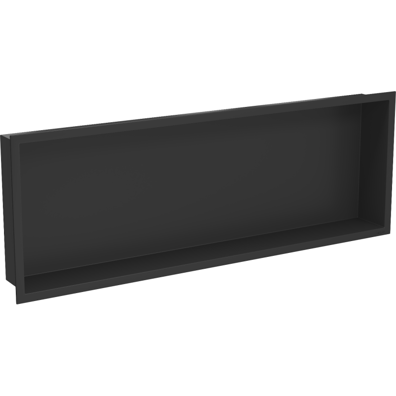 Mexen X-Wall-R nástěnná polička s límcem 90 x 30 cm, černá - 1970903010