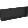 Mexen X-Wall-R nástěnná polička s límcem 90 x 30 cm, černá - 1970903010