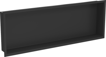 Mexen X-Wall-R nástěnná polička s límcem 90 x 30 cm, černá - 1970903010