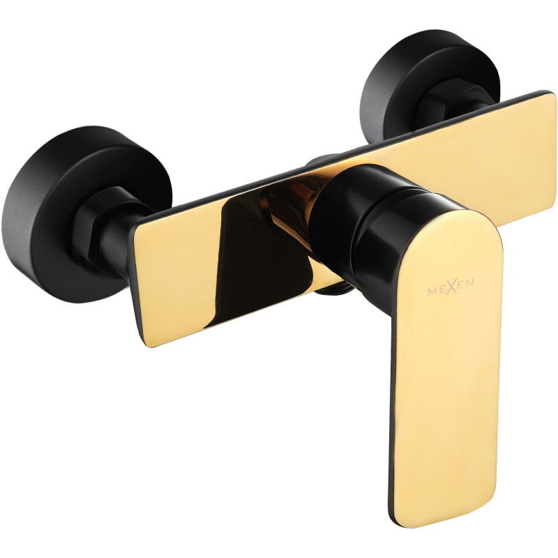 Mexen Alfa sprchová baterie, černá/zlatá - 745740-75