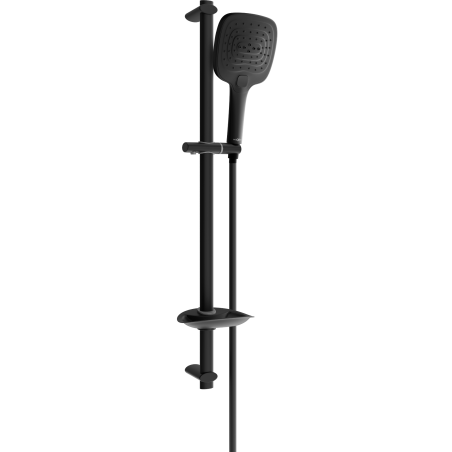 Mexen DB17 sprchový set posuvný, černý - 785174584-70