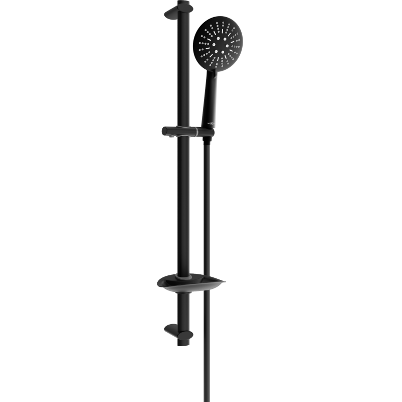 Mexen DB67 sprchová sada posuvná, černá - 785674584-70