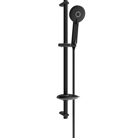 Mexen DB40 sprchová sada posuvná, černá - 785404584-70