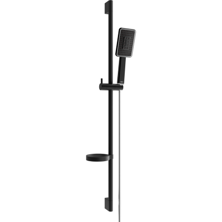 Mexen DS54 sprchová sada posuvná, černá/chrom - 785544583-17