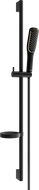 Mexen DS49 sprchová sada s posuvnou tyčí, černá - 785494583-75