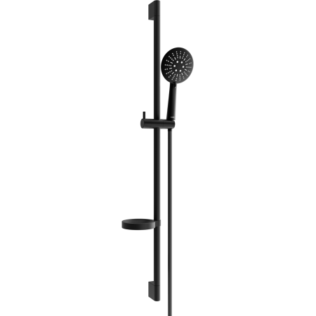 Mexen DS67 posuvná sprchová sada, černá - 785674583-70