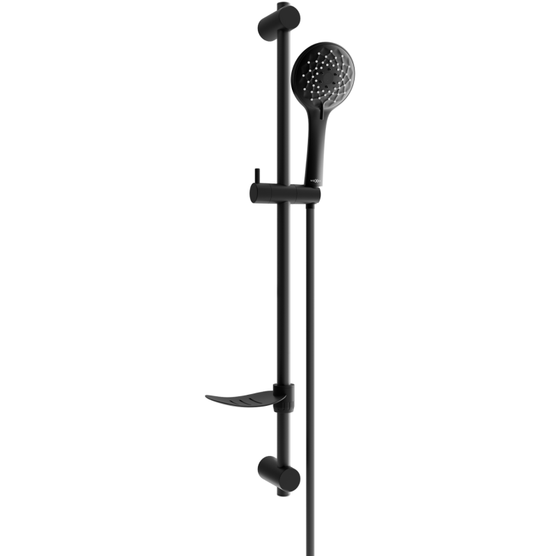 Mexen DF74 posuvná sprchová sada, černá - 785744582-70