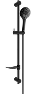 Mexen DF74 posuvná sprchová sada, černá - 785744582-70
