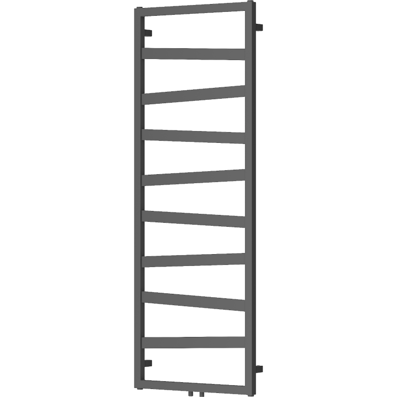 Mexen Zoom dekorativní koupelnový radiátor 1430 x 530 mm, 477 W, antracit - W130-1430-530-00-66