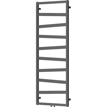 Mexen Zoom dekorativní koupelnový radiátor 1430 x 530 mm, 477 W, antracit - W130-1430-530-00-66