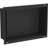 Mexen X-Wall-NR vestavná polička bez lemu 30 x 20 cm, černá - 1971302010