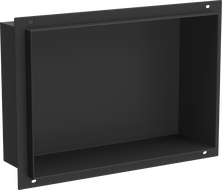 Mexen X-Wall-NR vestavná polička bez lemu 30 x 20 cm, černá - 1971302010