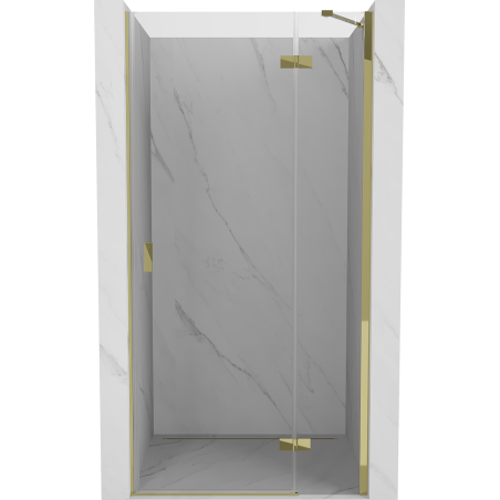 Mexen Mist-H sprchové dveře pravé 105 cm, transparentní, zlaté - 8A5-105-000-50-00-P