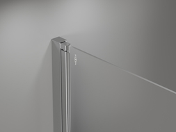 Mexen Mist-F skládací sprchové dveře levé 60 cm, průhledné, chrom - 8A6-060-000-01-00-L