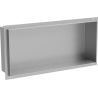 Mexen X-Wall-NR nástěnná police bez límce 45 x 20 cm, inox - 1911452010