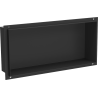 Mexen X-Wall-NR výklenková police bez lemování 45 x 20 cm, černá - 1971452010