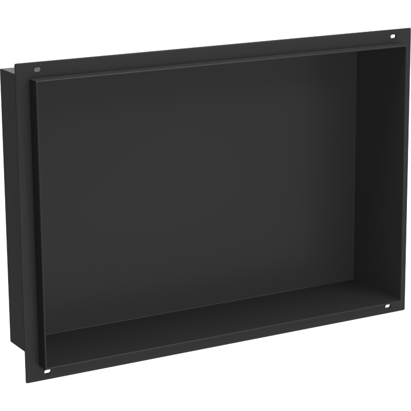 Mexen X-Wall-NR výklenková police bez límce 45 x 30 cm, černá - 1971453010