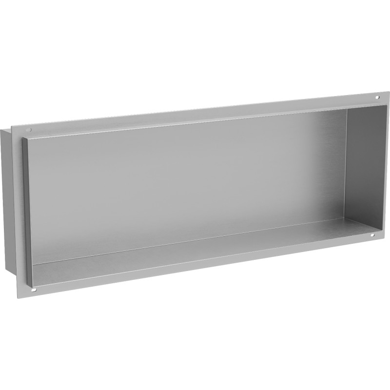 Mexen X-Wall-NR nástěnná police bez límce 60 x 20 cm, inox - 1911602010