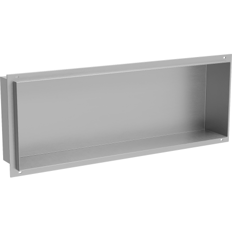 Mexen X-Wall-NR nástěnná police bez límce 60 x 20 cm, inox - 1911602010