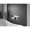 Mexen X-Wall-NR nástěnná police bez obruby 60 x 20 cm, inox - 1911602010