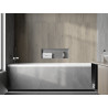 Mexen X-Wall-NR nástěnná police bez obruby 60 x 20 cm, inox - 1911602010
