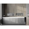 Mexen X-Wall-NR nástěnná police bez límce 60 x 20 cm, inox - 1911602010