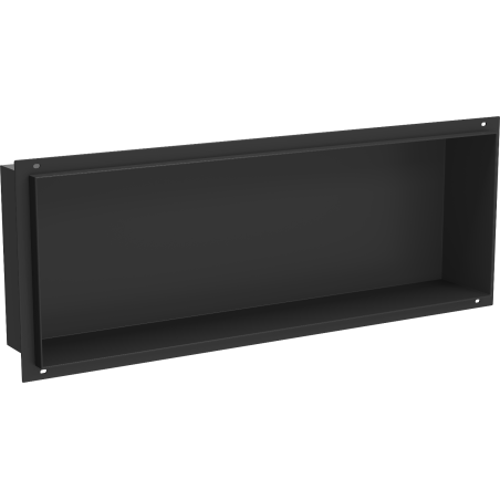 Mexen X-Wall-NR výklenková polička bez obruby 60 x 20 cm, černá - 1971602010