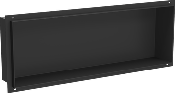 Mexen X-Wall-NR výklenková polička bez obruby 60 x 20 cm, černá - 1971602010