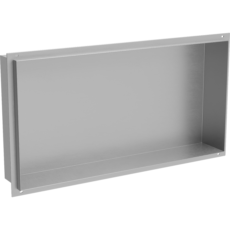 Mexen X-Wall-NR nástěnná police bez límce 60 x 30 cm, inox - 1911603010