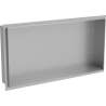 Mexen X-Wall-NR nástěnná police bez límce 60 x 30 cm, inox - 1911603010