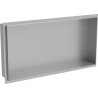 Mexen X-Wall-NR zapuštěná polička bez límce 60 x 30 cm, inox - 1911603010