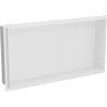 Mexen X-Wall-NR nástěnná police bez rámu 60 x 30 cm, bílá - 1921603010