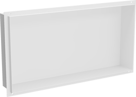 Mexen X-Wall-NR zásuvná polička bez příruby 60 x 30 cm, bílá - 1921603010