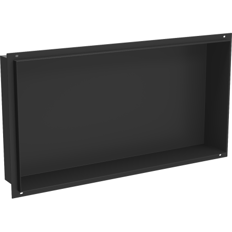 Mexen X-Wall-NR vestavná polička bez límce 60 x 30 cm, černá - 1971603010
