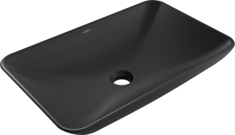 Mexen Avila umyvadlo na desku 58 x 37 cm, černá matná - 21115585