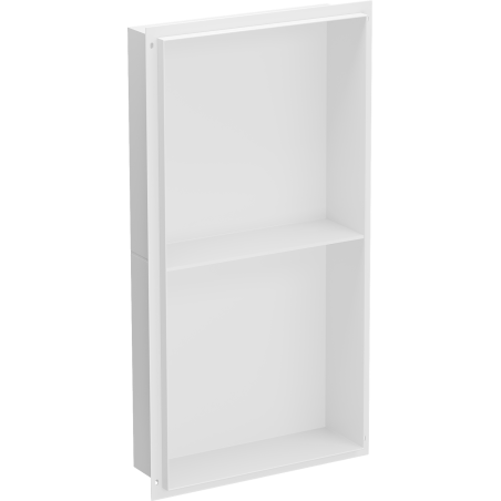 Mexen X-Wall-NR nástěnná polička bez límce s poličkou 60 x 30 cm, bílá - 1921603010S