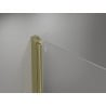 Mexen Mist-F sprchové dveře skládací pravé 95 cm, transparentní, zlaté - 8A6-095-000-50-00-P