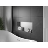 Mexen X-Wall-NR nástěnná police bez lemu 75 x 30 cm, inox - 1911753010