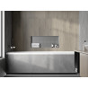 Mexen X-Wall-NR nástěnná police bez lemu 75 x 30 cm, inox - 1911753010