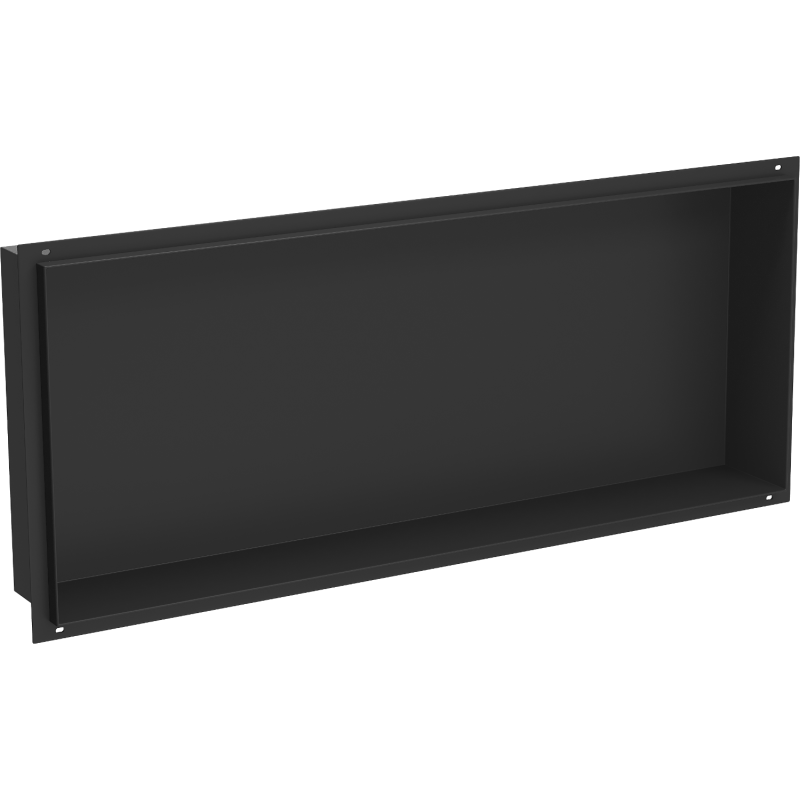 Mexen X-Wall-NR výklenková police bez límce 75 x 30 cm, černá - 1971753010