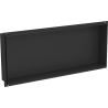 Mexen X-Wall-NR výklenková police bez límce 75 x 30 cm, černá - 1971753010