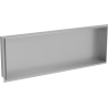 Mexen X-Wall-NR výklenková police bez lemu 90 x 30 cm, inox - 1911903010