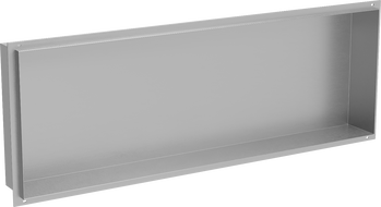 Mexen X-Wall-NR zapuštěná police bez příruby 90 x 30 cm, inox - 1911903010