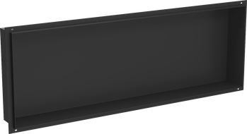 Mexen X-Wall-NR vestavná police bez límce 90 x 30 cm, černá - 1971903010