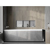 Mexen X-Wall-NR nástěnná police bez límce s policí 90 x 30 cm, inox - 1911903010S