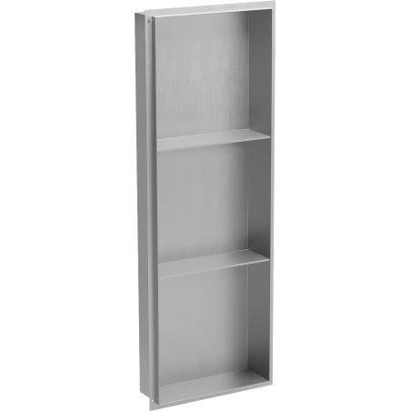 Mexen X-Wall-NR nástěnná police bez límce s policí 90 x 30 cm, inox - 1911903010S