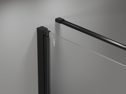 Mexen Mist-F sprchová kabina skládací pravá 90 x 70 cm, černá mřížka, černá - 8A6T-090-070-70-77-P